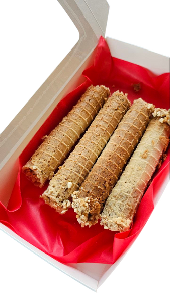 Набір трубочок із згущівкою &mdash; десерт без цукру, веган | Euphoria Sweets Київ